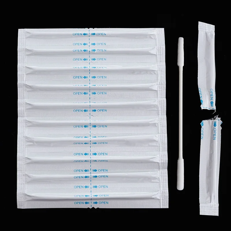 30 шт. спиртовая салфетка тампоны Чистый инструмент двойная головка хлопок для IQOS
