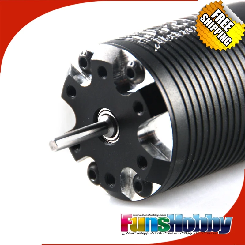 Tenshock SC211 4 полюсный бесщеточный двигатель для веса 2WD 1/10 короткий курс новый