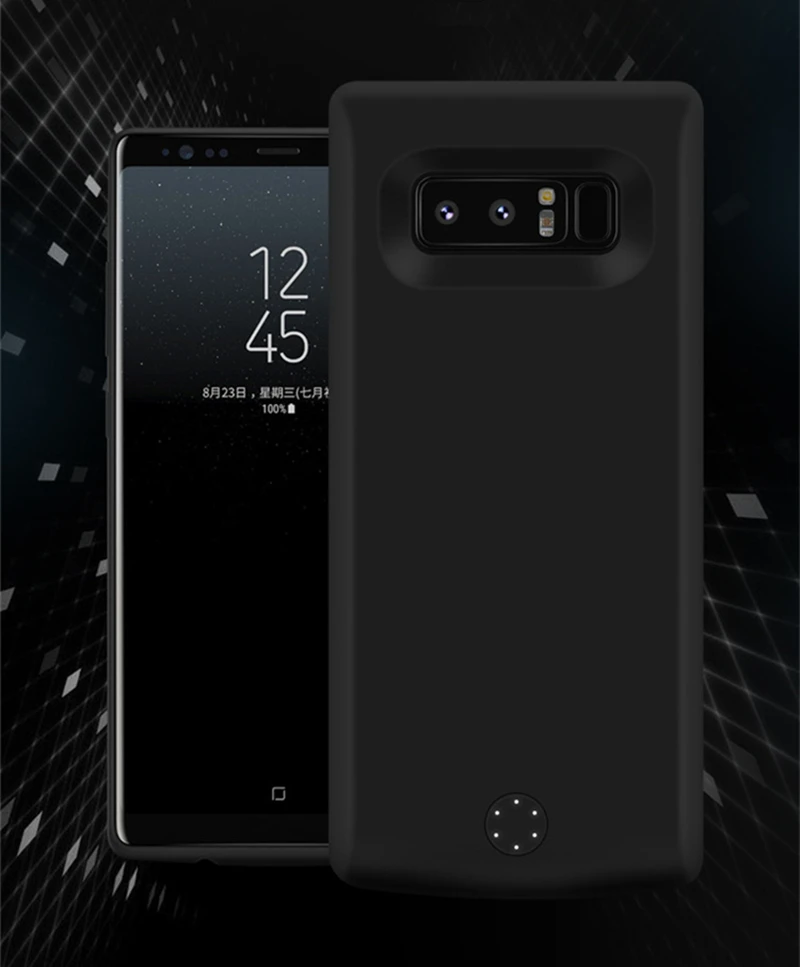 6500 мАч ультра тонкий Быстрый зарядное устройство батарея случае для samsung Note 8 Внешний запасные аккумуляторы для телефонов чехол samsung Galaxy Note 8 зарядн