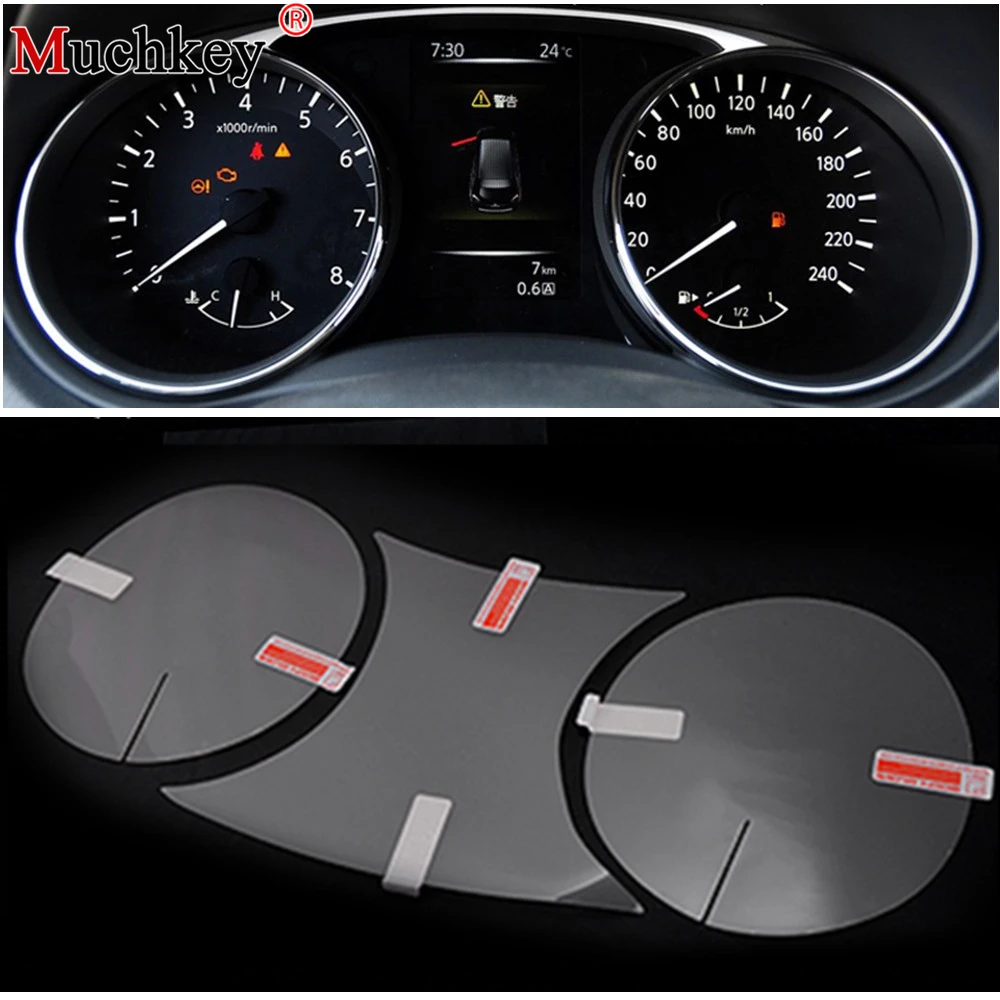 

New Styling Car Dashboard Protective Film Scratchproof For NISSAN X-Trail Rogue T32 2014 2015 2016 Car Interior Accessories