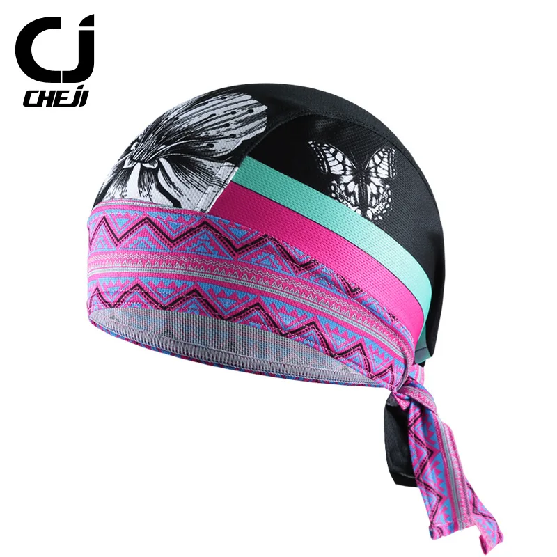 Q372 Cycling Headwea Hat Function Women Bike Bicycle Headscarf Cap Bandana Hood MTB Headband Skull Pirate Head Scarf |