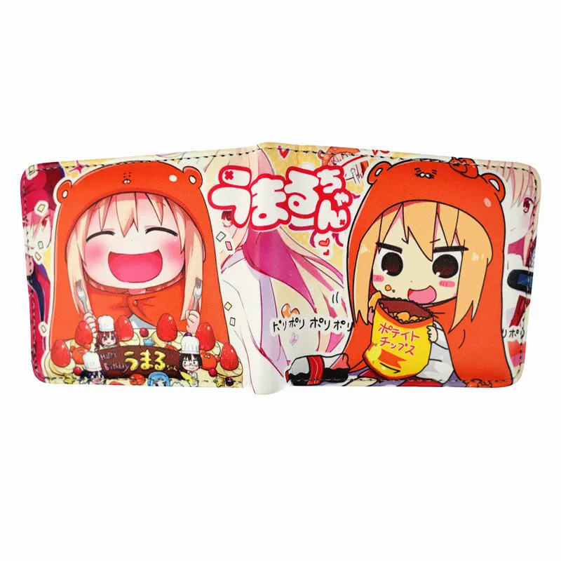 Бесплатная доставка милый кошелек Himouto Umaru Chan из комиксов супер короткий для