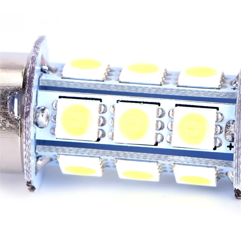 1 шт. P21W DC12V S25 BA15s 1156 5050 SMD 27 ведомых автомобильный светильник источник света авто