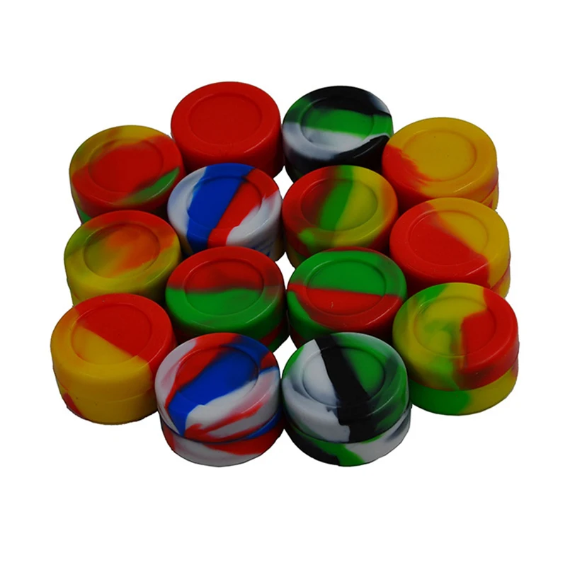 20 шт. 7 мл FDA силиконовый воск Гладкий масло концентрат мазок хеш бутановое