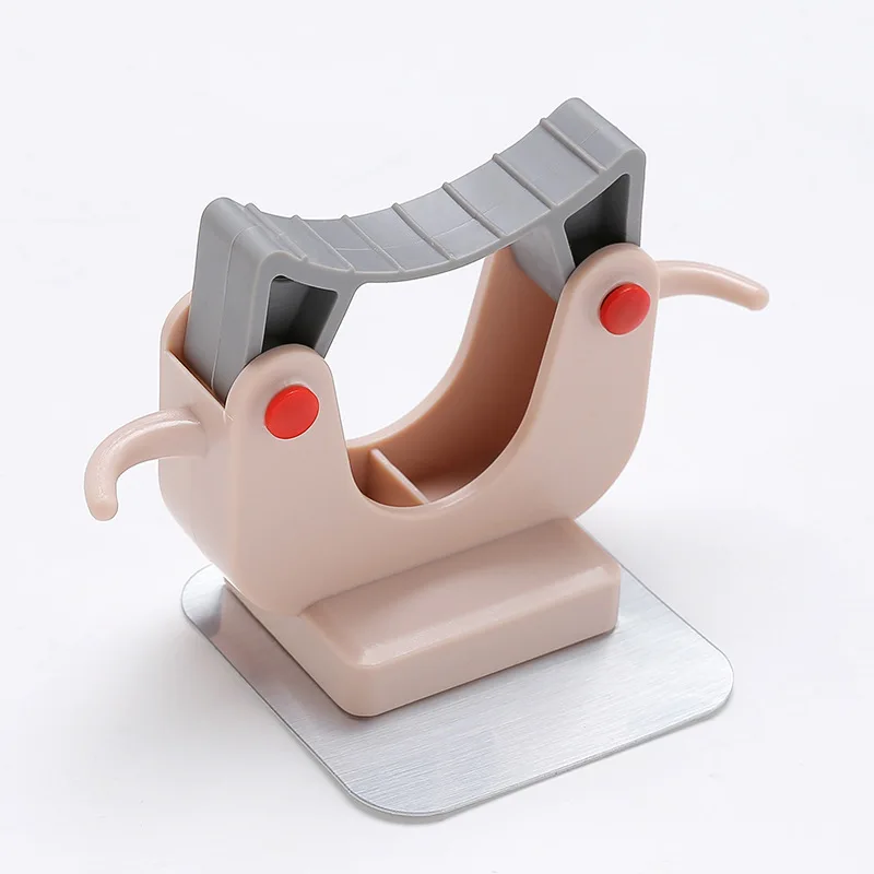 luluhut nail free mop holder multi function traceless brush broom hanger household mop brush hanger bathroom hook kitchen gadget free global shipping