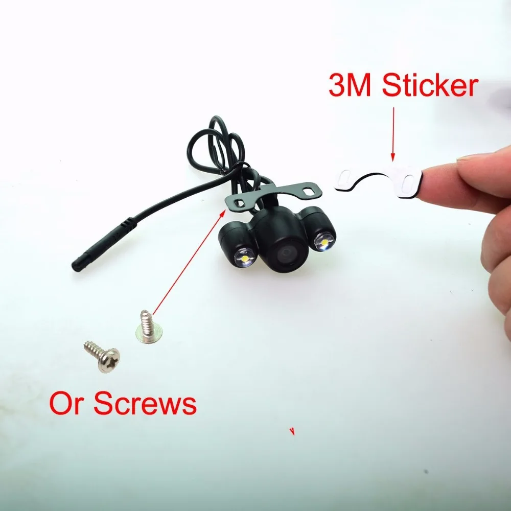 2 светодиодный боковое зеркало крепление ночного видения обратное зеркальное