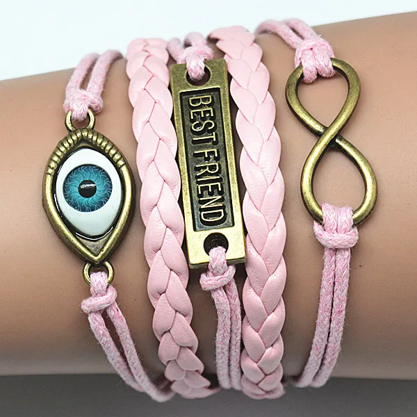 The latest trend classic handmade bracelet wild beautiful color alloy cortical fibers lowest whole network! | Украшения и
