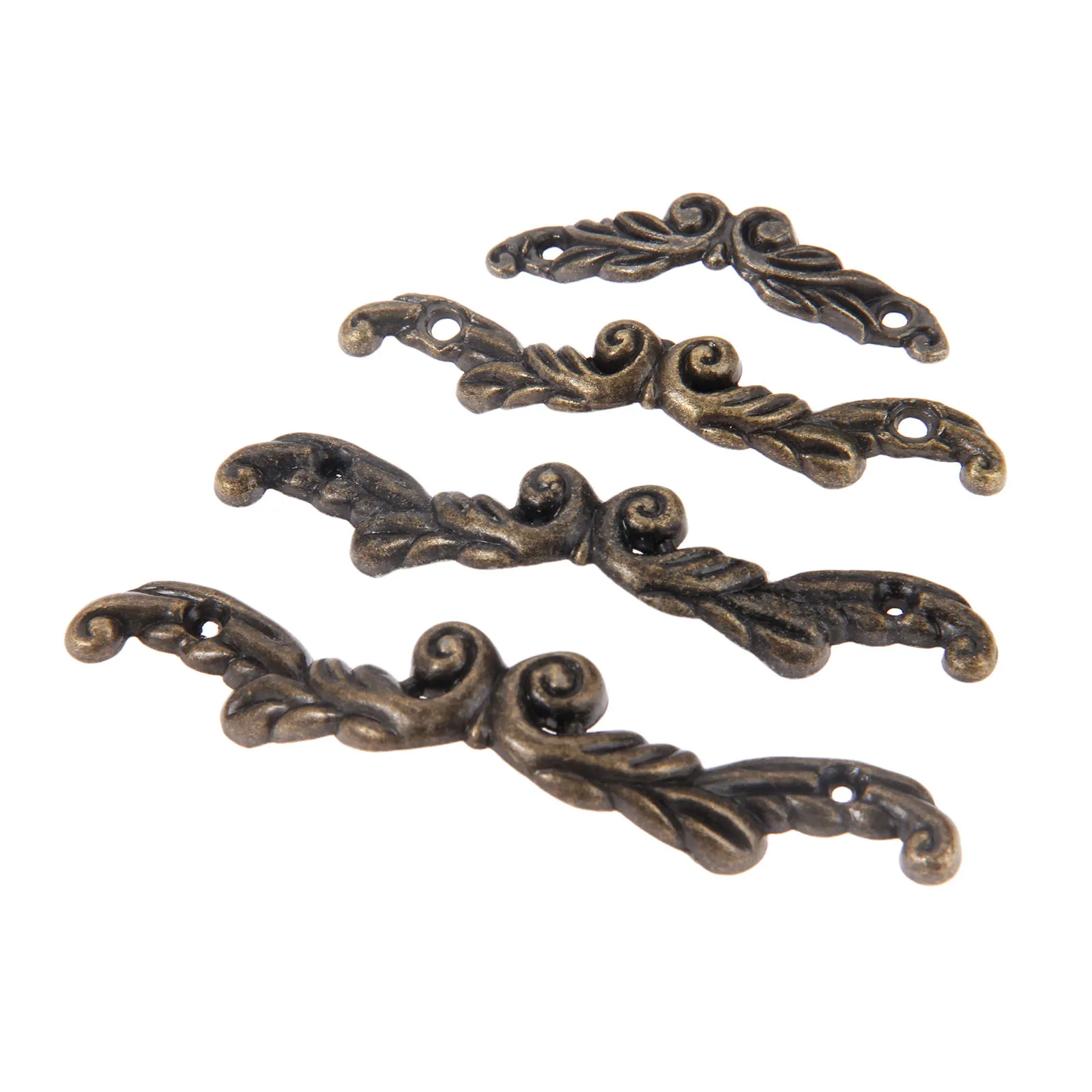 Комплект из 2 предметов цинкового сплава цинковый сплав брови ручка ящика Винтаж