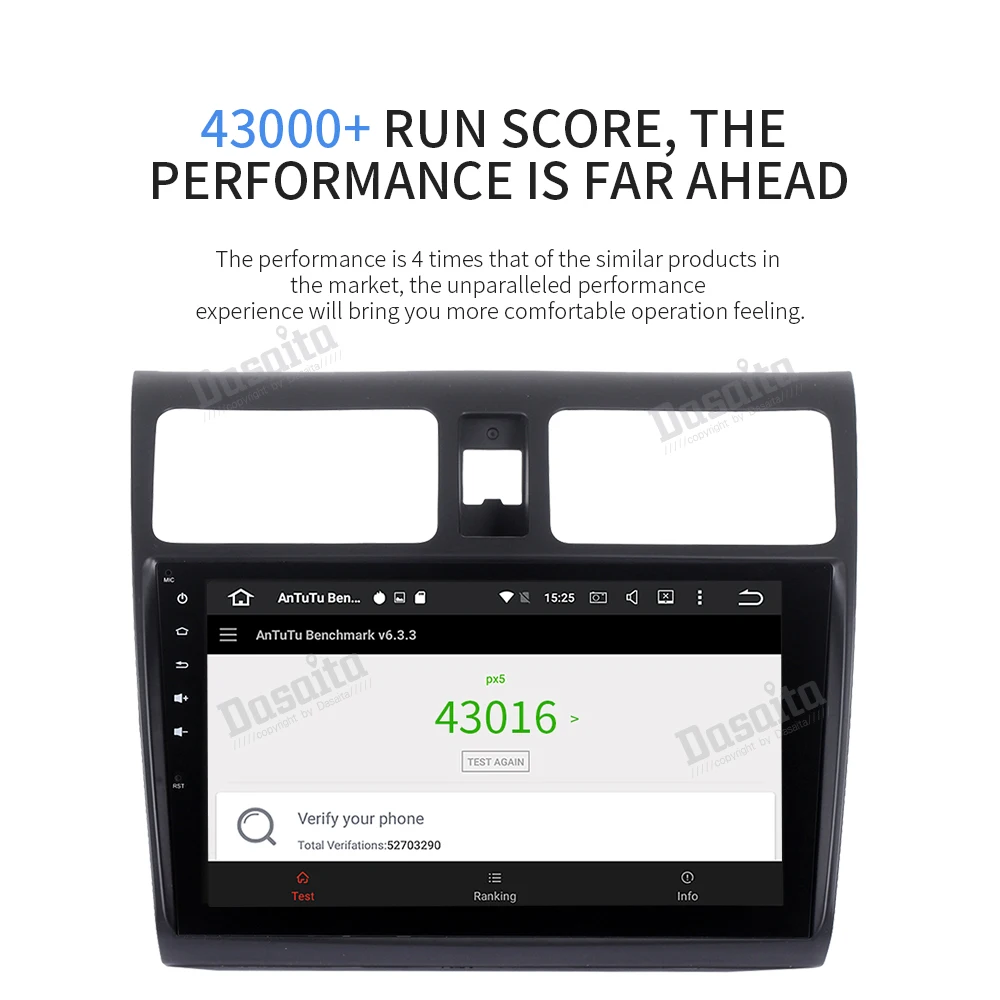 Автомобильный мультимедийный Системы Android 9,0 один Din Android стерео для Suzuki Swift 2005 2006 2007 2008 2009 2010 встроенный gps 1024*600
