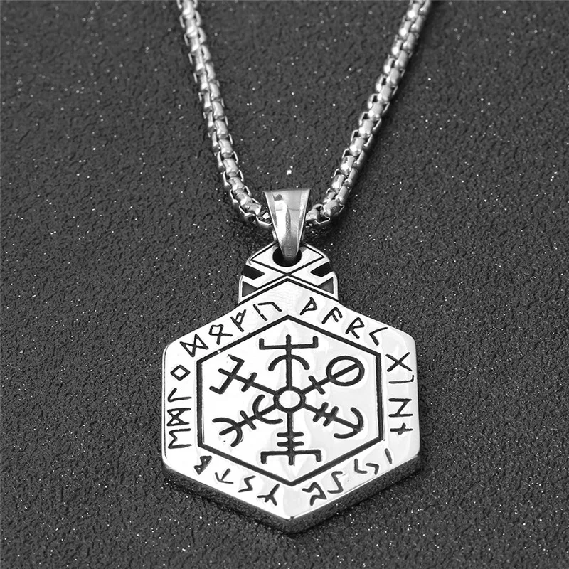 Ожерелье из нержавеющей стали талисман ключ Соломоновы уплотнения Kabbalah Pagan Wiccan