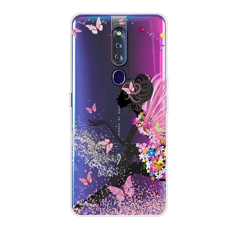 Мультяшный чехол OPPO F11 Pro мягкий силиконовый задняя крышка для F11Pro CPH1969|Бамперы| |