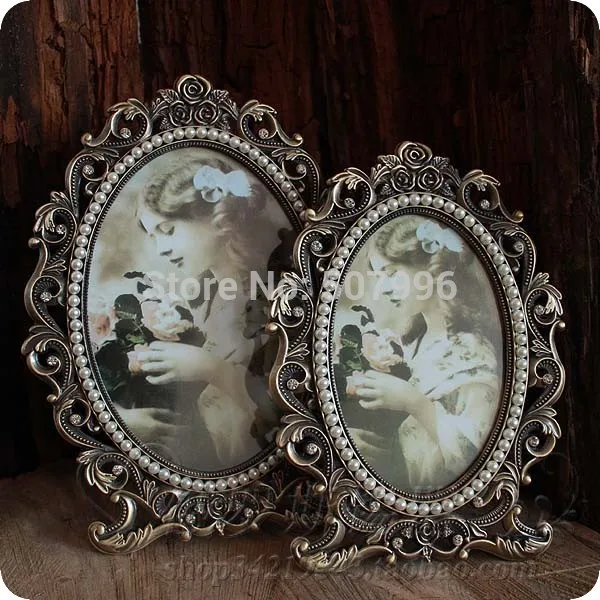 Классическая 6-дюймовая овальная фоторамка в готическом стиле украшение дома