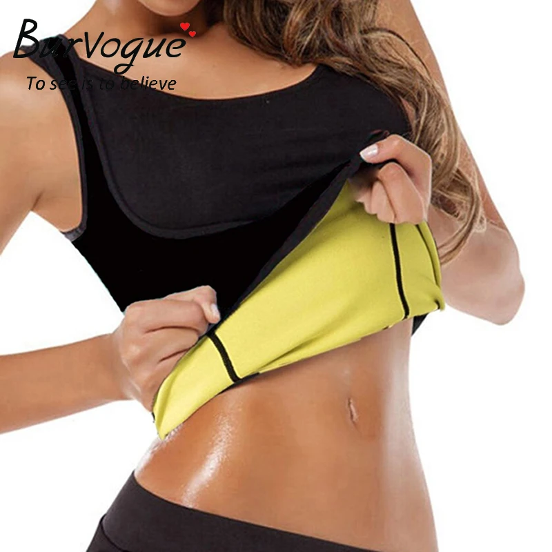 Утягивающий жилет из неопрена Burvogue моделирующий корсет нейлона для тренировок
