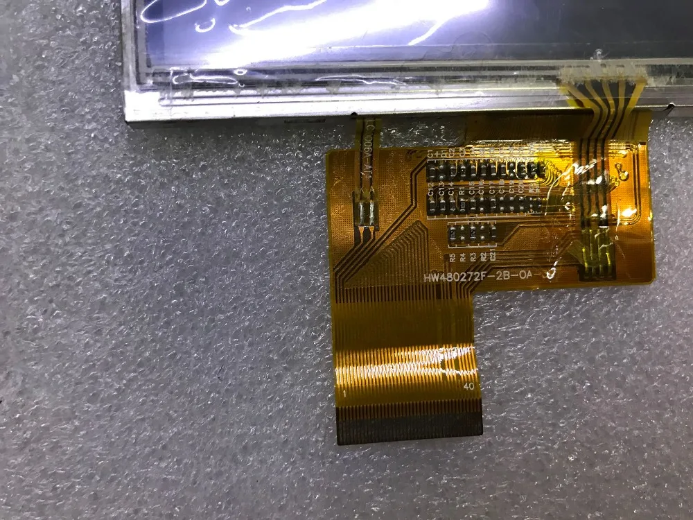 

free shipping OriginalNew 5 inch LCD screen cable number: HW480272F-2B-0A