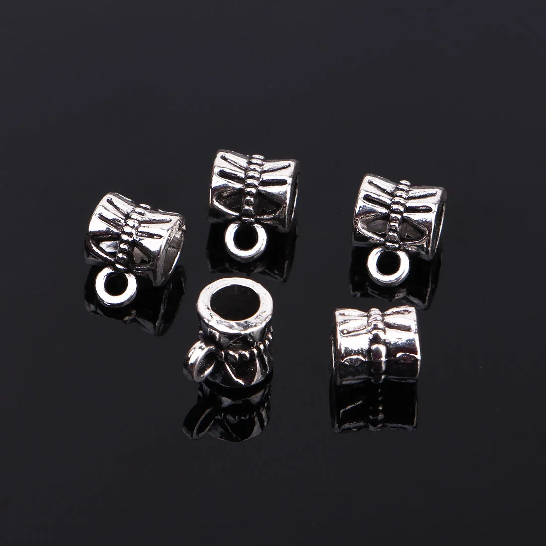 XCHARMS 20 шт/партия 9*8 мм милые бабочки Подвески для изготовления ювелирных изделий античное серебро Сделай своими руками кулон ювелирных изделий - Окраска металла: GJ0088