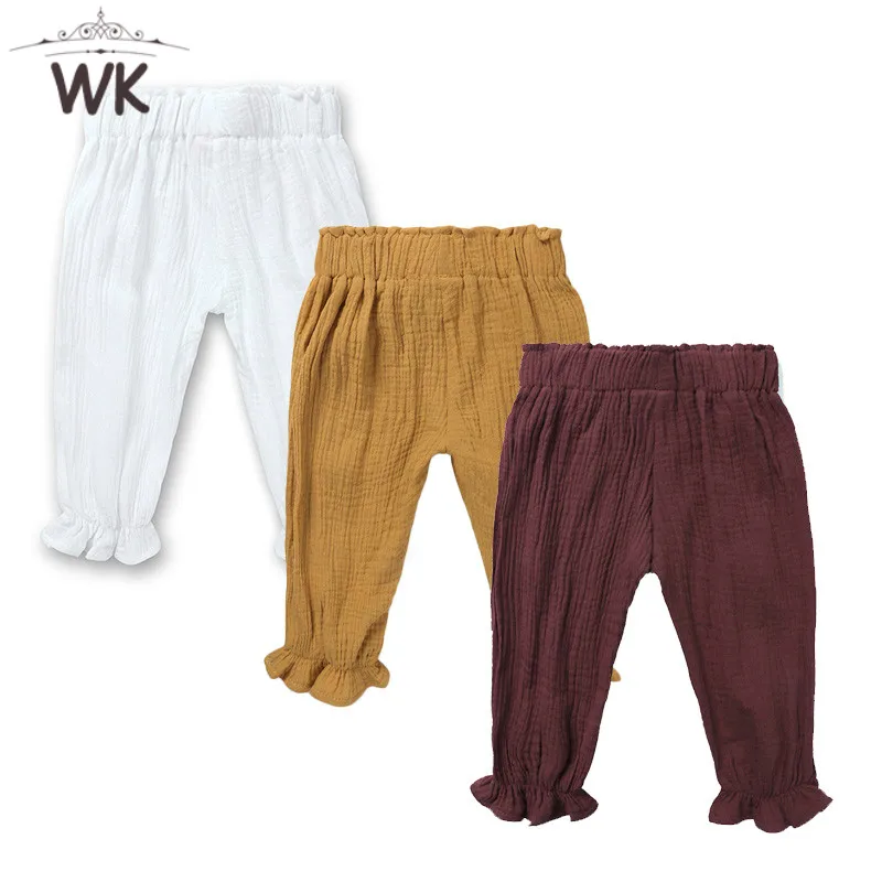 Новинка 2021 брюки для маленьких мальчиков и девочек модные повседневные длинные
