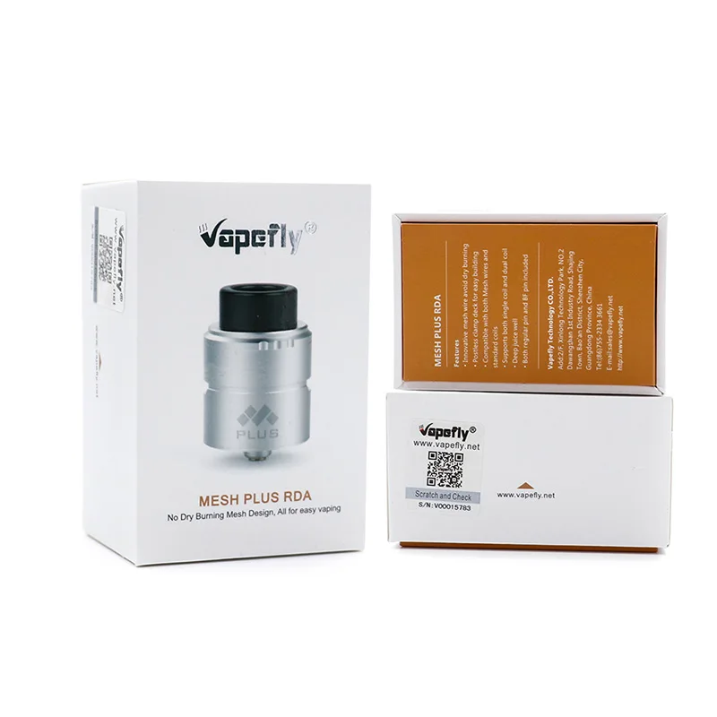 Оригинальный Vapefly mesh plus RDTA PK digiflavor Mesh Pro Tank электронная сигарета атомайзер для Vape