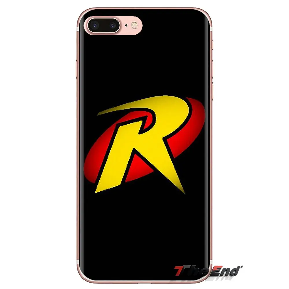 For Xiaomi Mi4 Mi5 Mi5S Mi6 Mi A1 A2 5X 6X 8 9 Lite SE Pro Max Mix 2 3 2S Mobile Phone Cover Batman and robin logo Art Comics |