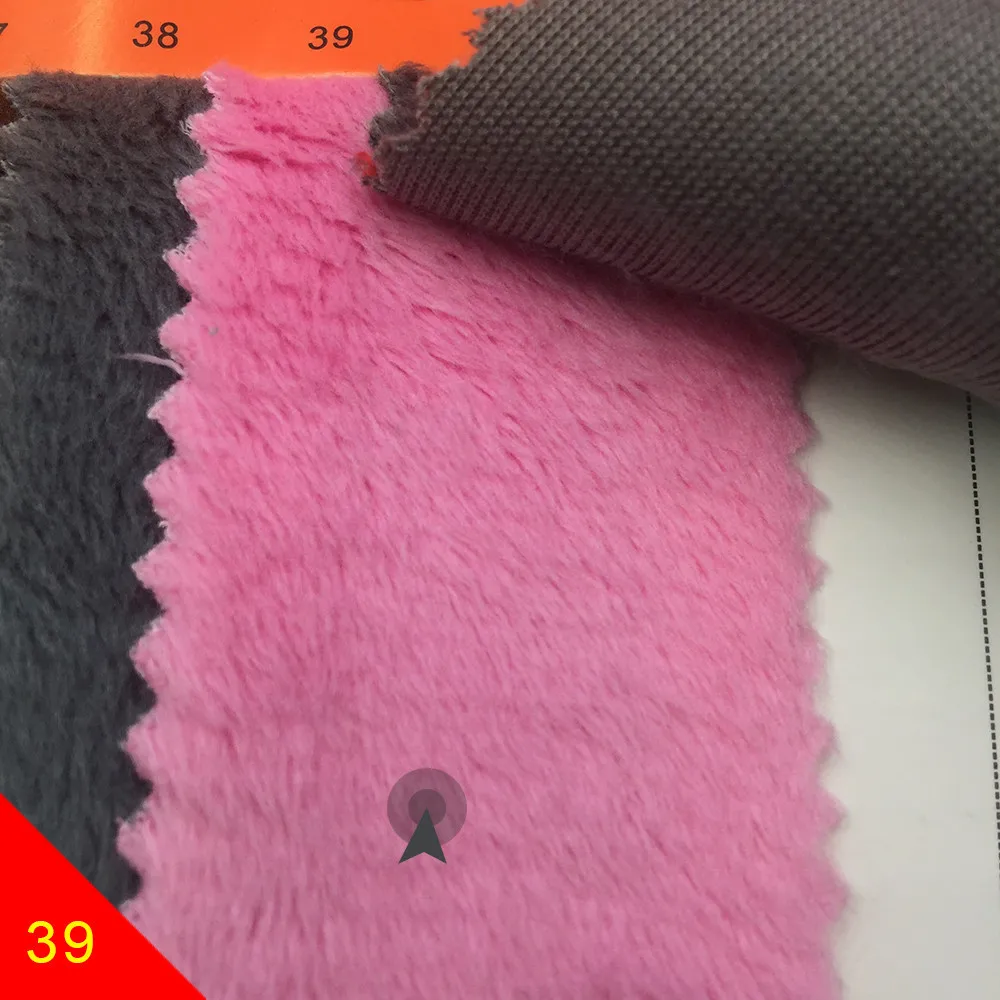 39 ZYFMPTEX Новое поступление 5 мм ворс 150x50 см/80 см/100 см Minky плюшевая ткань для шитья своими руками Лоскутная Ткань полиэстер Telas бархатная ткань - Цвет: 39