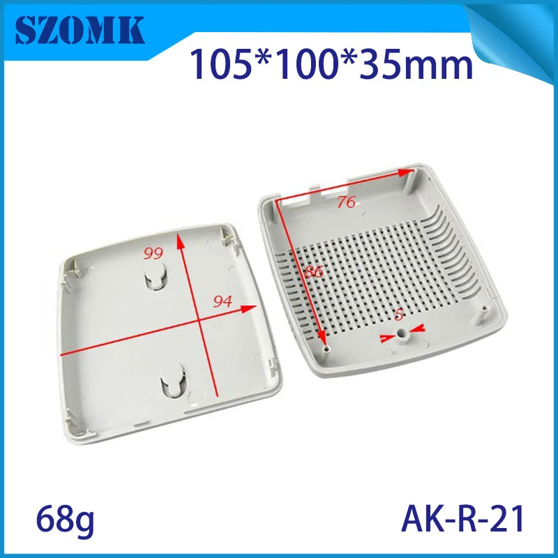 1 шт. настенный Пластиковый корпус для электроники 105*100*35 мм|box for|box for electronicwall mount |