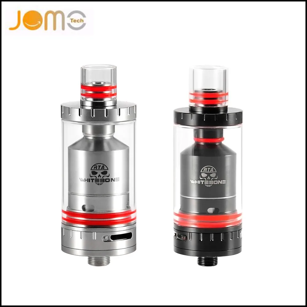 Нержавеющей и Черный Электронная Сигарета Clearomizer RTA Rebuildable Распылитель 3.5 мл