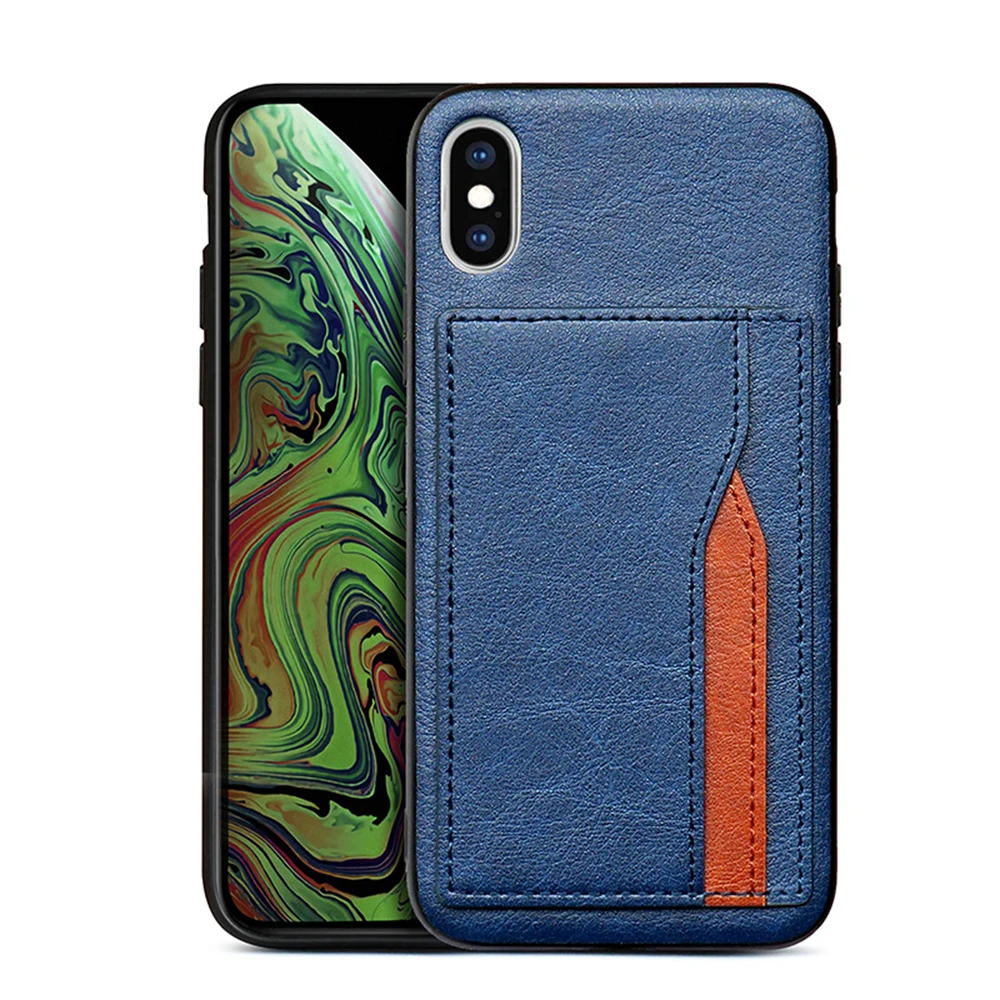 Heyytle Ретро Чехол из искусственной кожи для iPhone 6 6s 7 8 Plus XS мульти карта кошелек