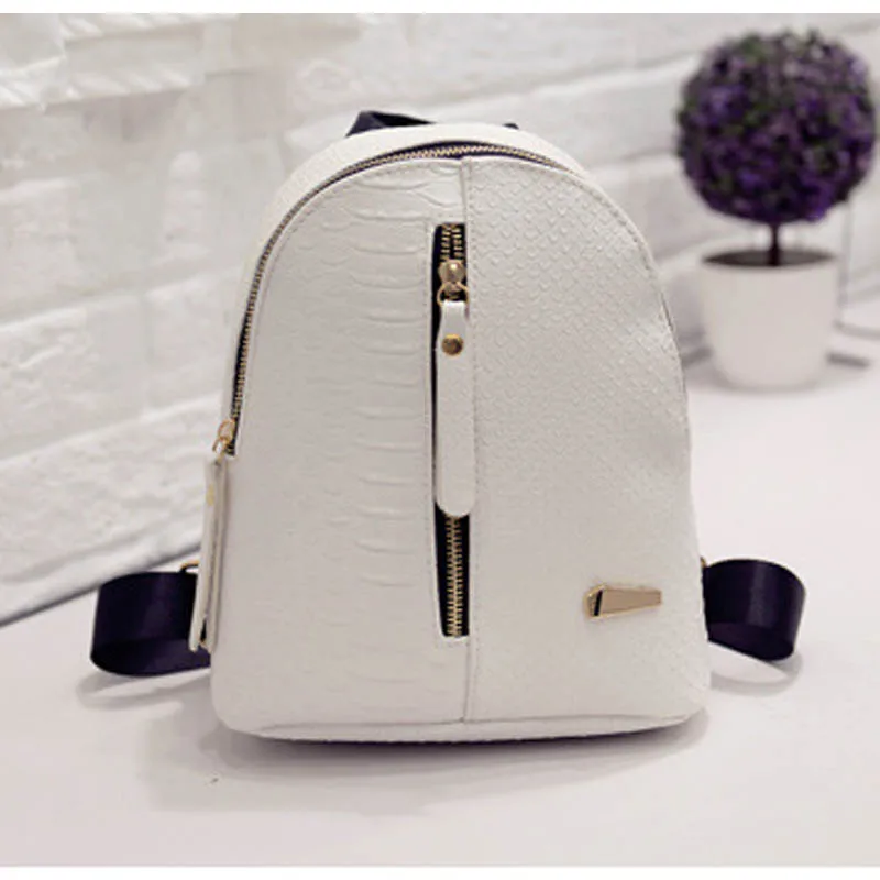 Модный женский рюкзак из искусственной кожи для путешествий кожаный ноутбука