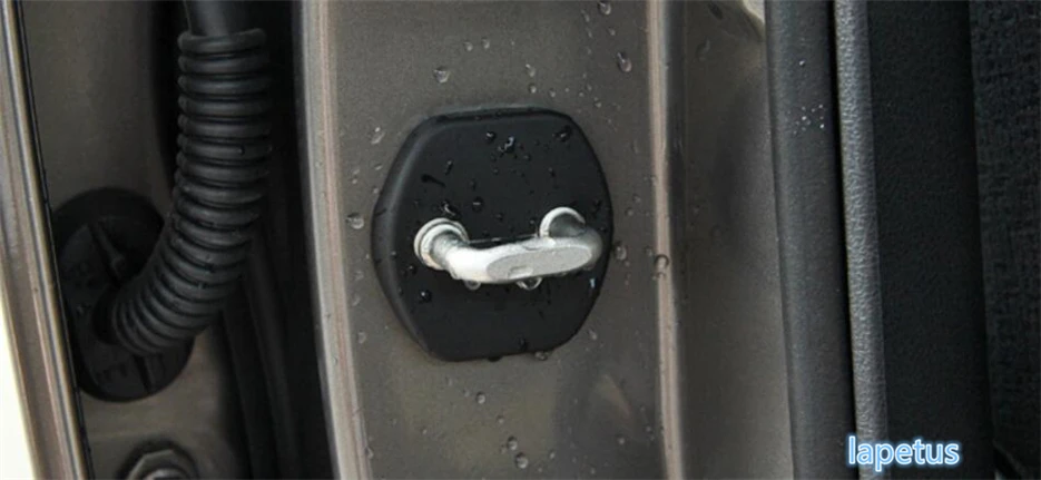 

Lapetus Car Inner Door Lock Protector Decoration Frame Cover Trim For Nissan Teana / Altima / Sentra Sylphy 2014 - 2017 Plastic