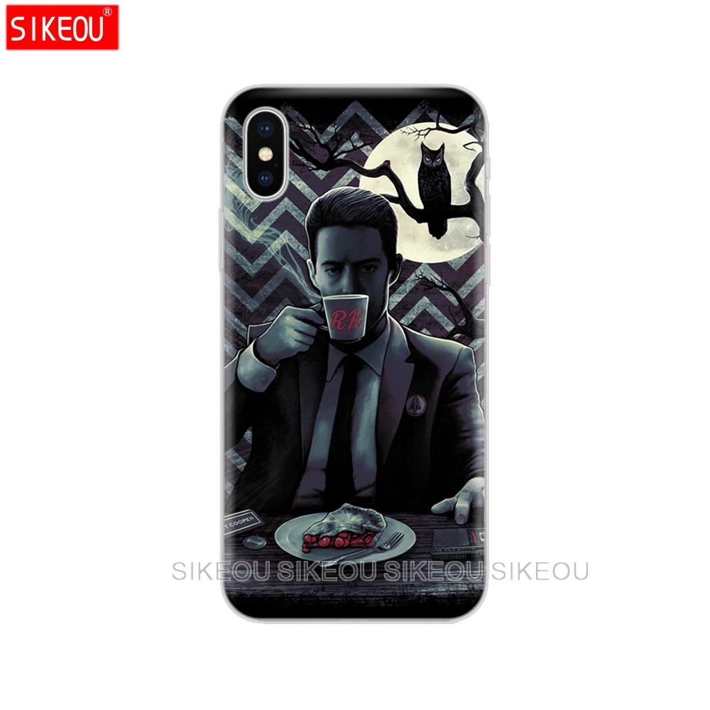 50569 Силиконовый чехол для iPhone 6X8 7 6s 5 5S SE плюс 10 Твин Пикс огонь ходить со мной - Цвет: 50569