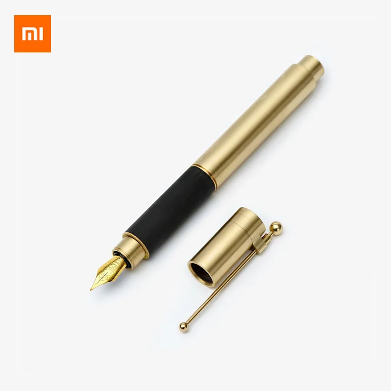 Xiaomi Mijia Youpin ретро ручка времени индивидуальный заказ бизнес письма F наконечник 0,6 мм подарочный набор деревянная Расширенная ручка