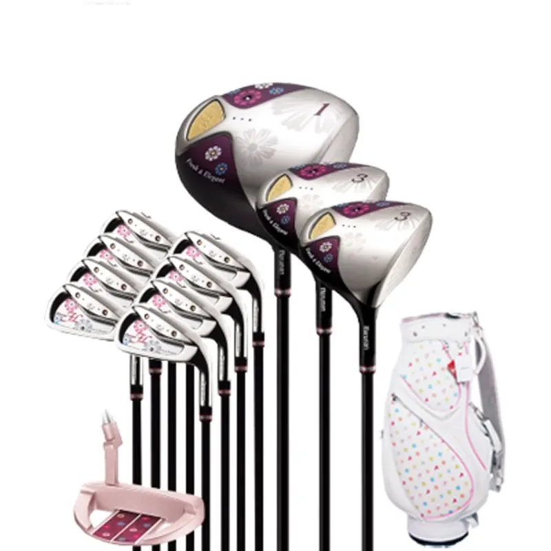 Новые женские Гольф клубы Maruman FL driver + fairway wood iron putte Golf полный комплект клюшек