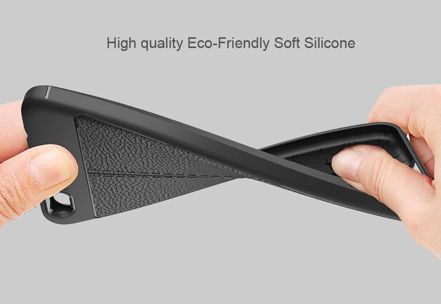 Dermatoglyph чехол для Xiaomi Mi5C Mi 5C Мягкий ТПУ силиконовый личи шаблон кожаный текстурный
