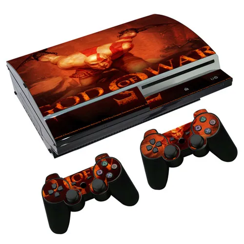 0216 Для версии бога войны кожи Стикеры наклейка для PS3 жира Игровые приставки 3 консоль и контроллеры для PS3 жира шкуры виниловая клеящаяся пленка - Цвет: 0216