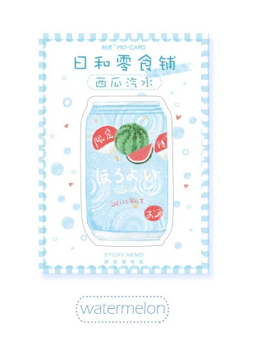watermelon Kawaii милый йогурт конфеты липкий Примечание стикер маркер Закладка блокнот канцелярский школьный офисный принадлежности пуля журнал sl2045 - Цвет: watermelon