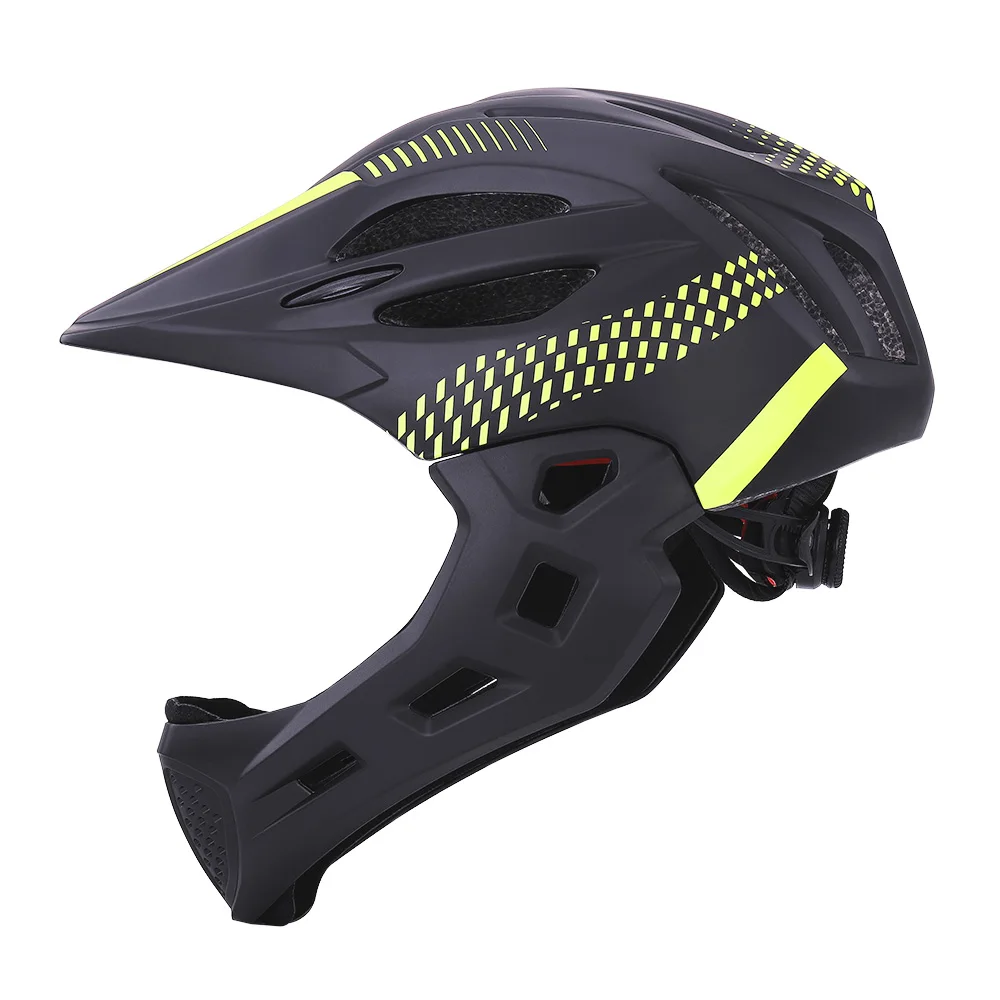 Fullface mtb велосипедный шлем для детей велосипедный шлем для бездорожья Полный лицевой безопасный горный велосипедный шлем с козырьком dh велосипедный шлем - Цвет: color 8