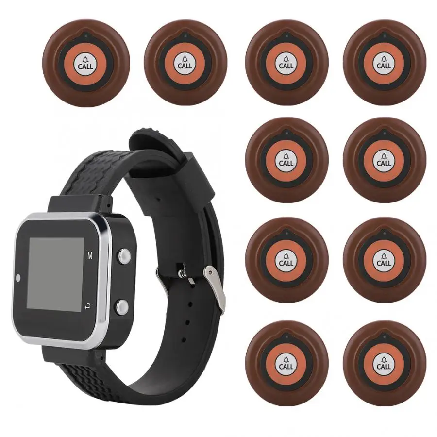 Система вызова пейджеров пейджер беспроводной уход за ребенком набор с