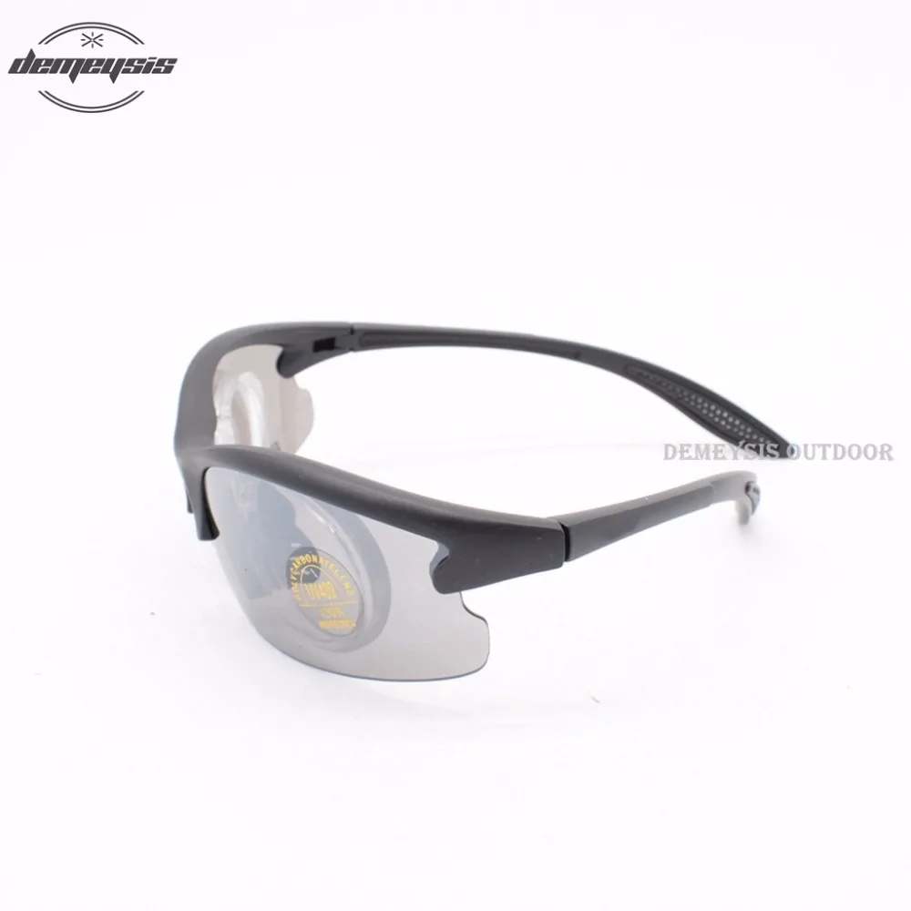 Sport Shooting glasses 4Lenses Sunglasses Military Tactical Goggles UV400 Protector Shooting Glasses Durable Goggle