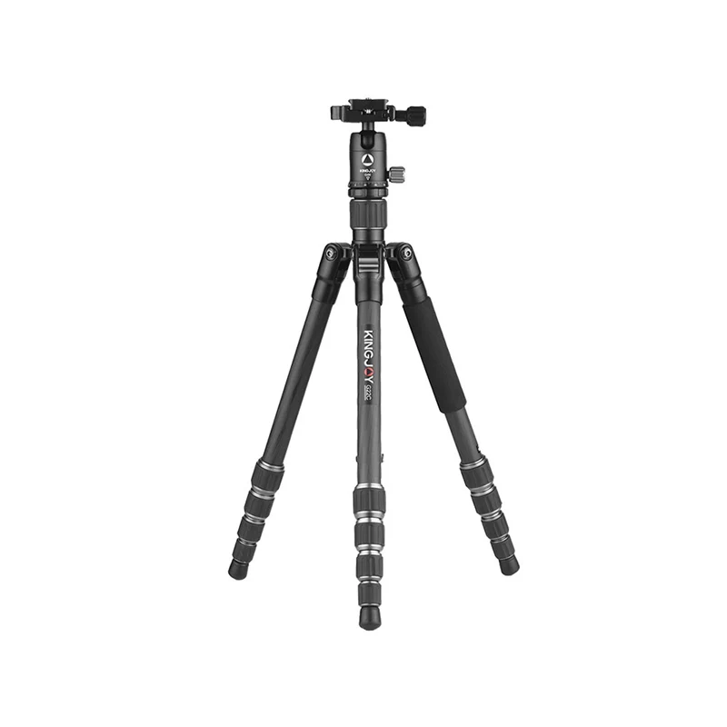 Kingjoy G22C+G00 Portable Travel Camera Tripod Monopod With 360 Degree Ball Head 5-Section For Canon Sony Nikon Dslr Ildc Came |