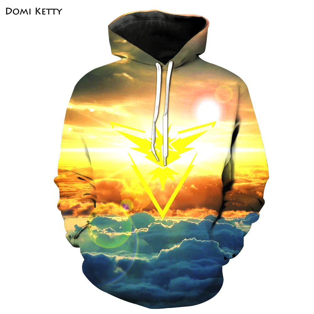 Domi ketty/толстовки с капюшоном для мальчиков и девочек Повседневные детские синие