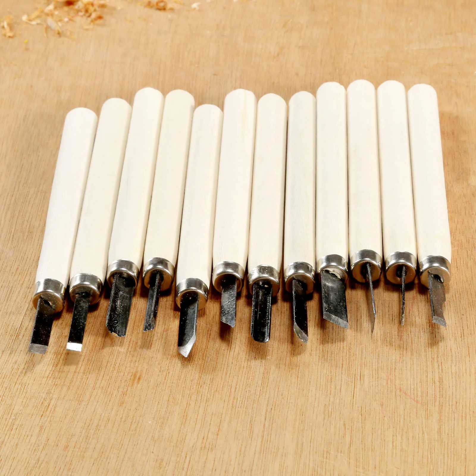 Нож для гравировки по дереву набор инструментов резки резьба долотом 12 шт. |