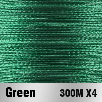 300 м JOF бренд Япония Multifilament PE плетеная леска 10LB до 82LB - Цвет: Green