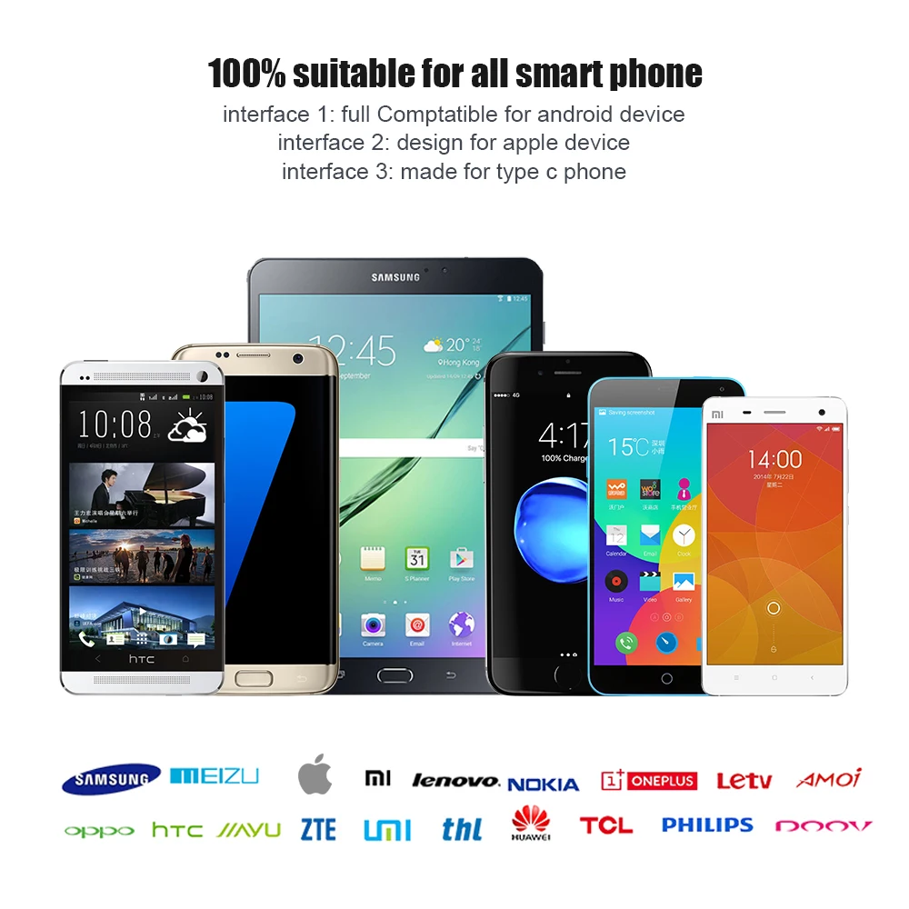 FLOVEME 3 в 1 зарядный кабель Micro Usb Type C зарядное устройство для iphone Xs Max/Xr/X/8/7 Samsung S10 Plus