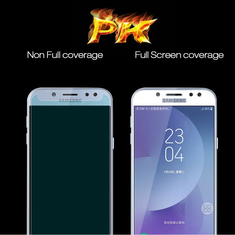 Защитная пленка для экрана телефона Samsung Galaxy J7 2017 j730 5 дюйма закаленное стекло