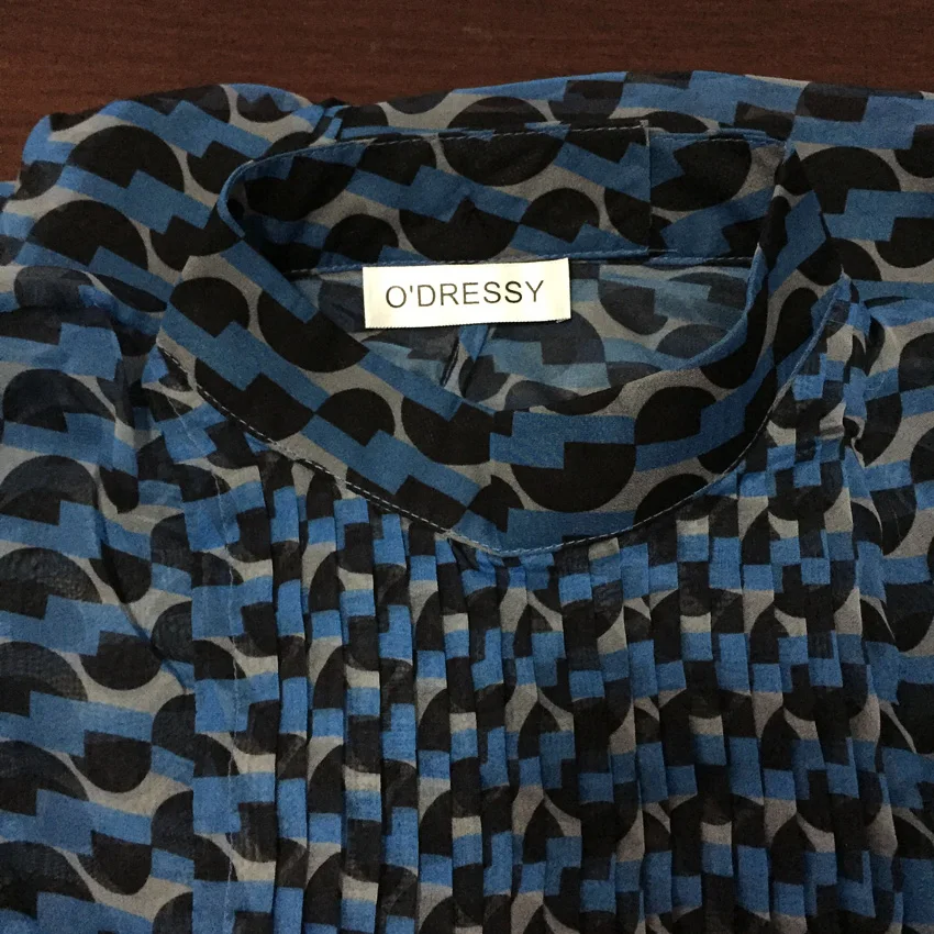 Женское платье с рукавом 3/4 модельное дизайнерское длинное геометрическим