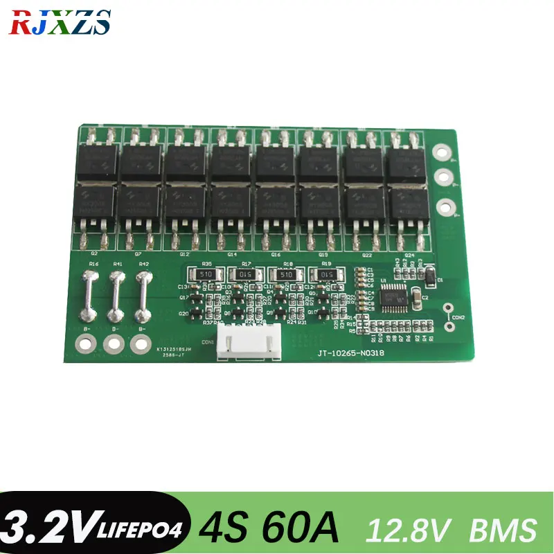 4S 60A lifepo4 BMS PCM Защитная плата батареи bms pcm с балансировкой для аккумуляторной |
