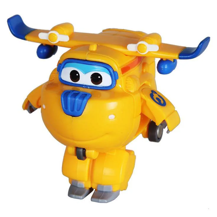 Superwings 1 шт./компл. ABS Мини игрушки самолет с рисунками героев из мультфильма Супер