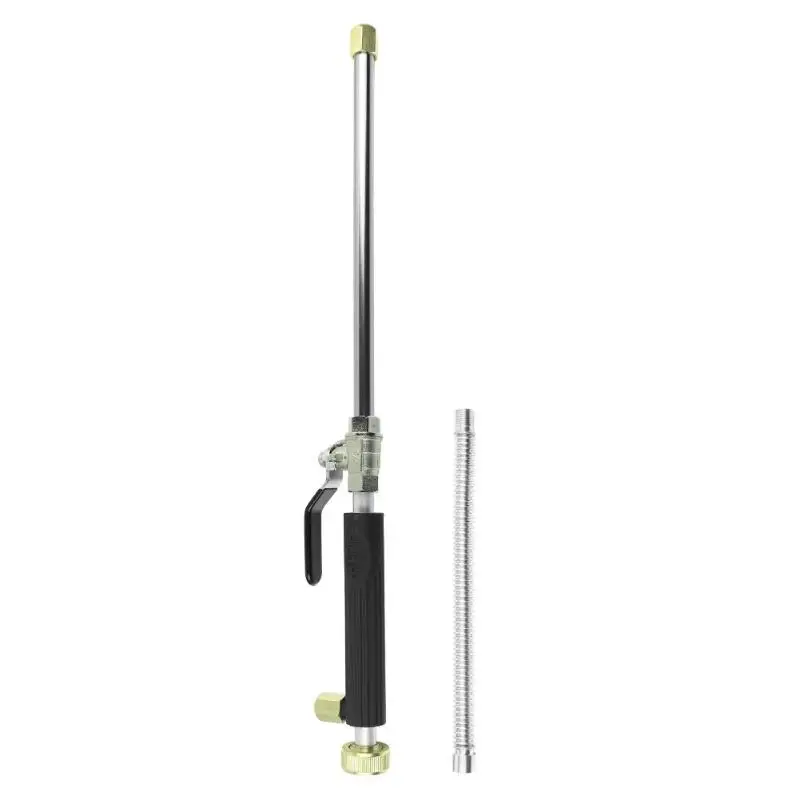 Black TPR 66cm Водяной пистолет высокого давления, струя, садовая мойка, шланг, палочка, сопло, распылитель, полив, спрей, спринклер, инструмент для чистки автомобиля - Цвет: Black TPR 66cm