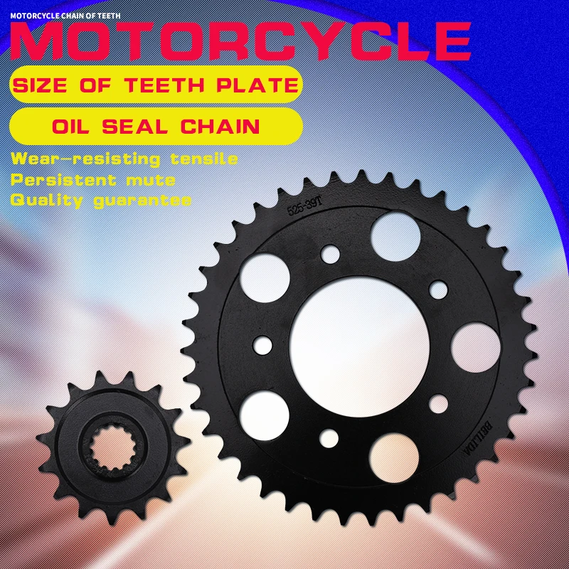 1 Set Motorcycle Accessories Front and Rear Gear Sprocket Chain &amp DID 520-120 For Honda CB-1 | Автомобили и мотоциклы