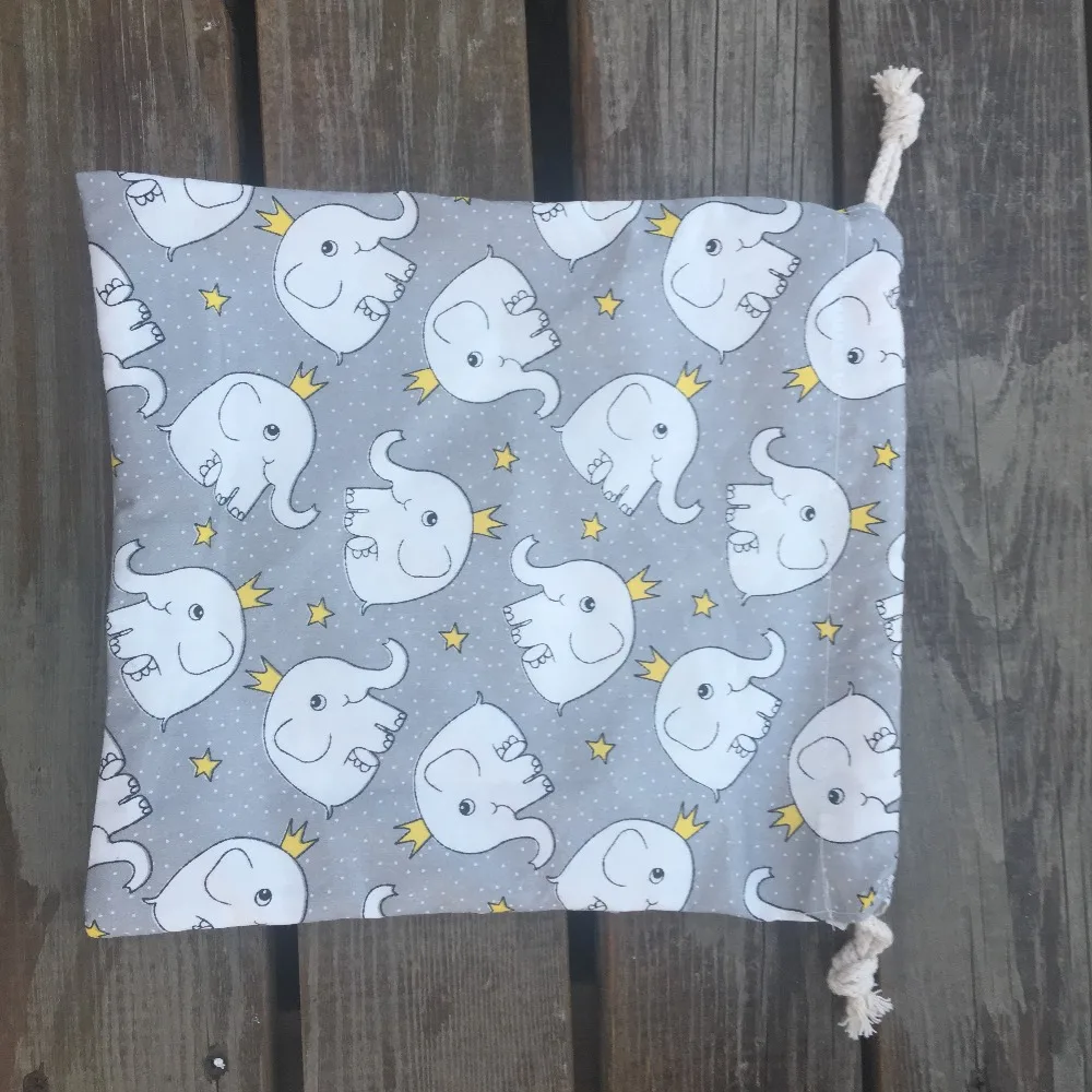 1 шт. Хлопковая сумка-Органайзер на шнурке Подарочная сумка для вечеринок с