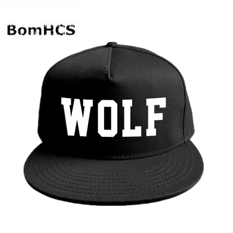 BomHCS Kpop EXO Wolf бейсболка Снэпбэк Кепка в стиле хип-хоп Модная хлопковая кепка |
